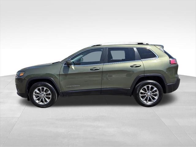 used 2021 Jeep Cherokee car, priced at $20,998