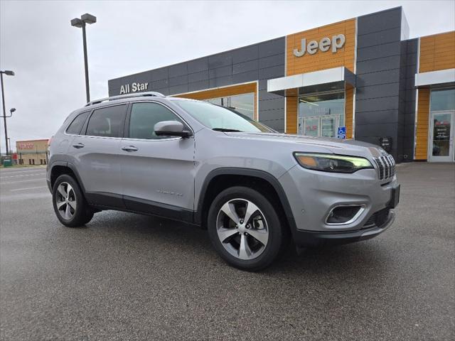 used 2021 Jeep Cherokee car, priced at $21,997