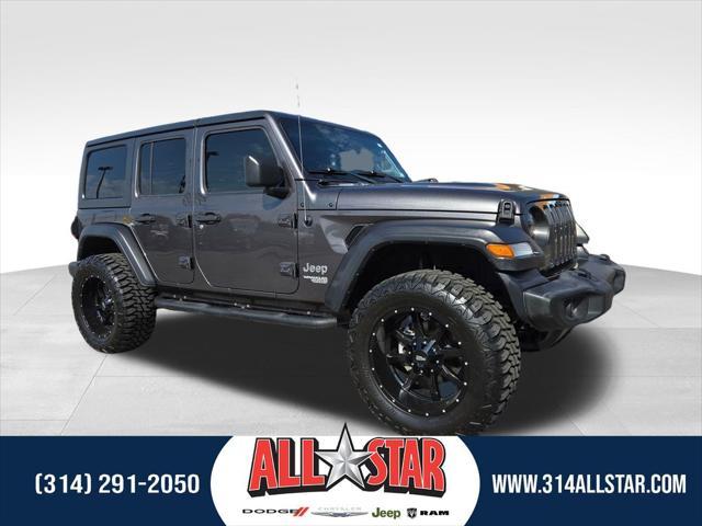 used 2019 Jeep Wrangler Unlimited car, priced at $25,998