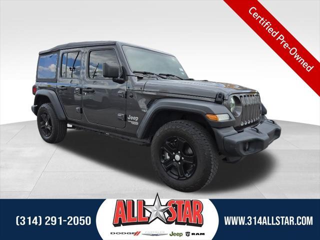 used 2021 Jeep Wrangler Unlimited car, priced at $27,978