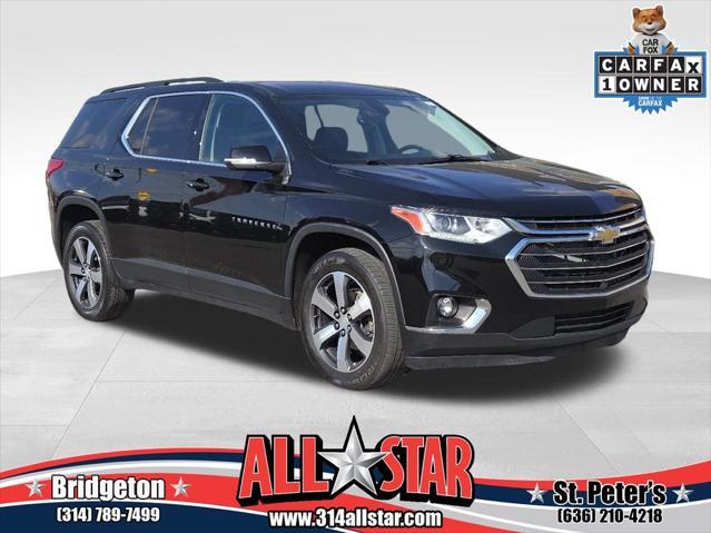 used 2021 Chevrolet Traverse car, priced at $25,238