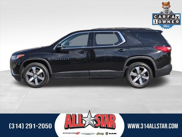 used 2021 Chevrolet Traverse car, priced at $25,238