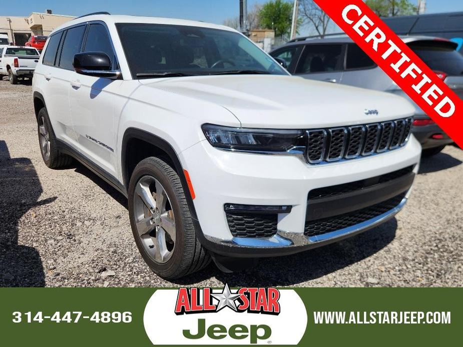 used 2021 Jeep Grand Cherokee L car, priced at $31,993