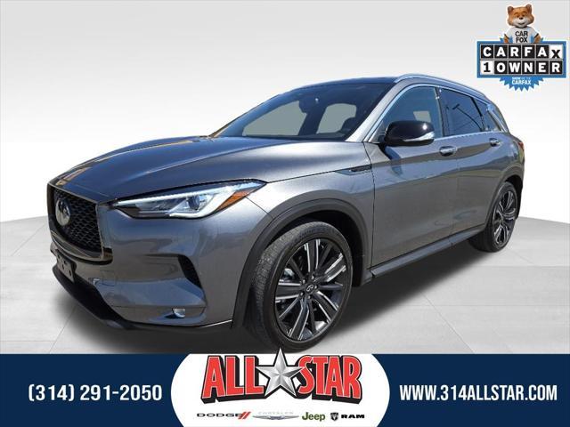 used 2021 INFINITI QX50 car, priced at $24,997