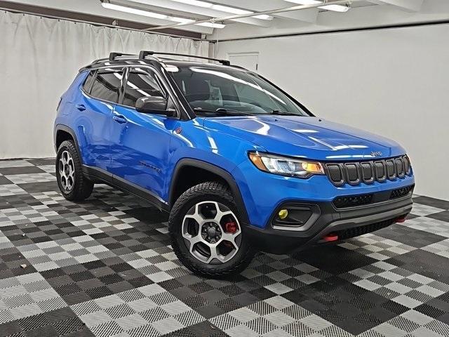 used 2022 Jeep Compass car, priced at $23,390