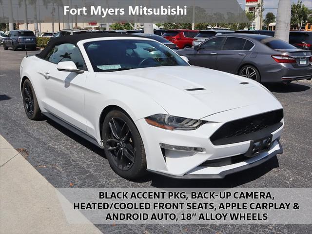 used 2018 Ford Mustang car, priced at $16,799