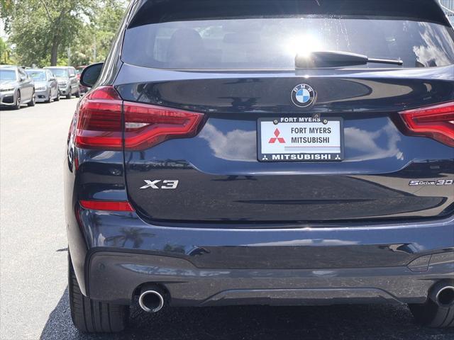 used 2021 BMW X3 car, priced at $28,999