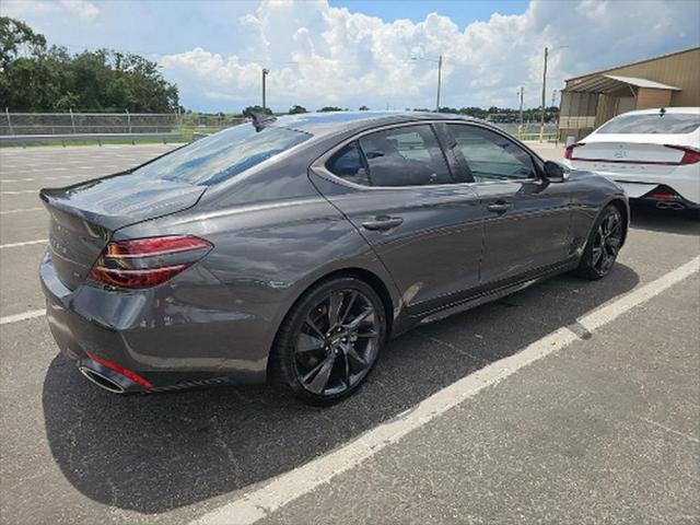 used 2022 Genesis G70 car, priced at $30,899