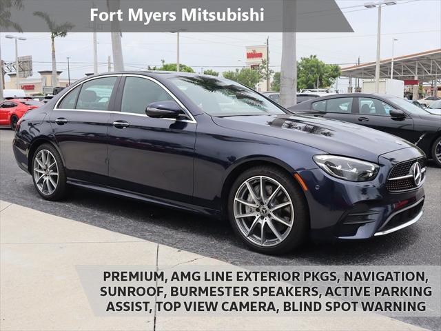 used 2021 Mercedes-Benz E-Class car, priced at $35,333