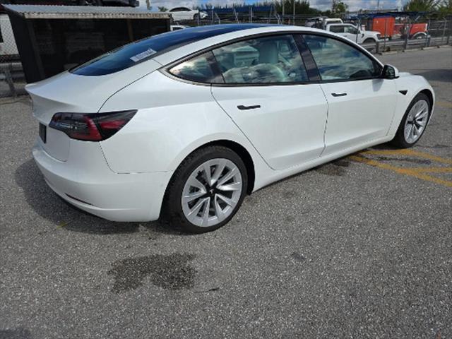 used 2021 Tesla Model 3 car, priced at $27,055
