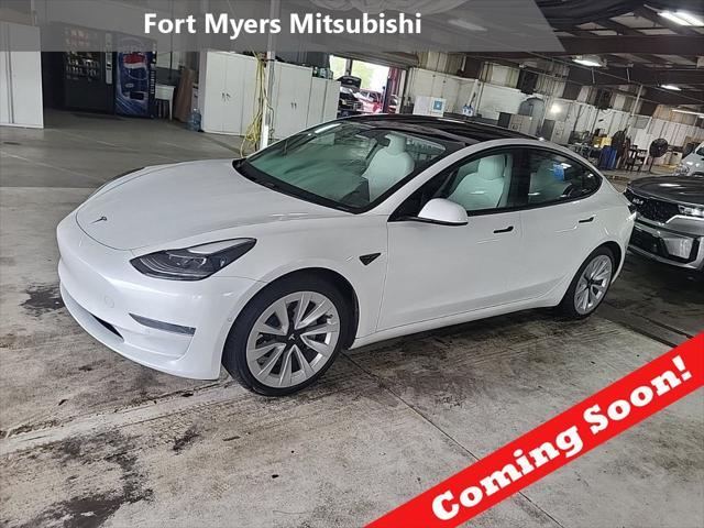 used 2021 Tesla Model 3 car, priced at $23,998