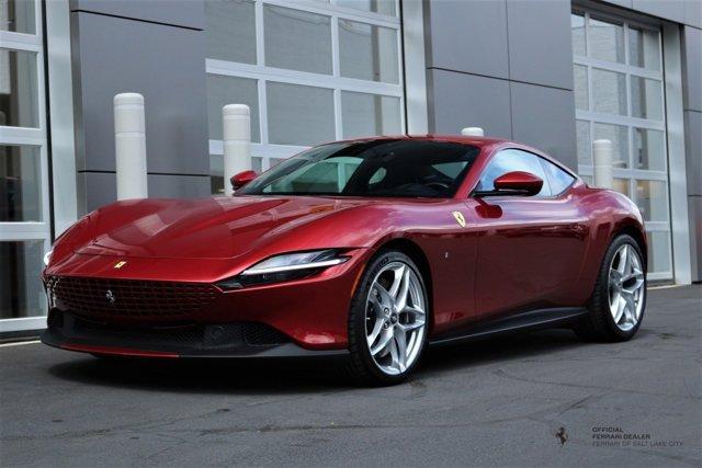 used 2021 Ferrari Roma car, priced at $254,880