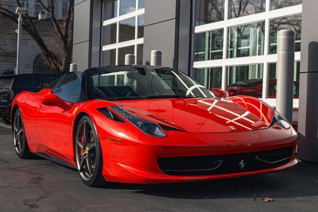 used 2013 Ferrari 458 Spider car, priced at $229,880