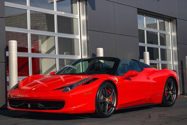 used 2013 Ferrari 458 Spider car, priced at $229,880