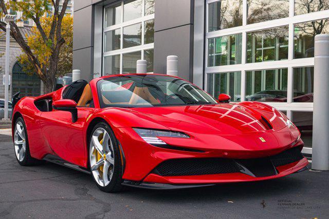 used 2024 Ferrari SF90 Spider car, priced at $674,980