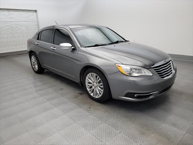 used 2013 Chrysler 200 car, priced at $14,395