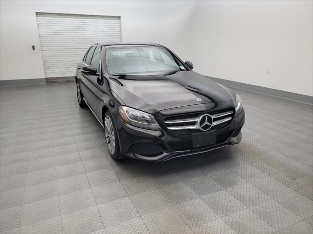 used 2018 Mercedes-Benz C-Class car, priced at $25,595