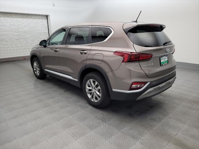 used 2019 Hyundai Santa Fe car, priced at $16,095