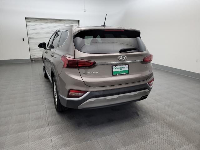 used 2019 Hyundai Santa Fe car, priced at $16,095