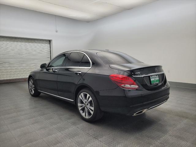 used 2018 Mercedes-Benz C-Class car, priced at $22,695