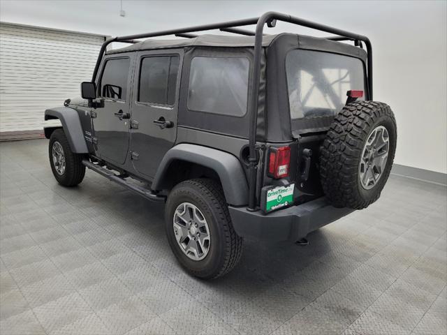 used 2017 Jeep Wrangler Unlimited car, priced at $22,595