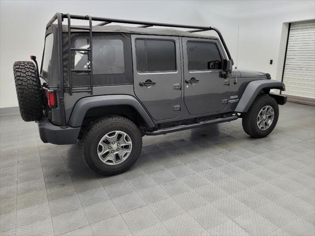 used 2017 Jeep Wrangler Unlimited car, priced at $22,595