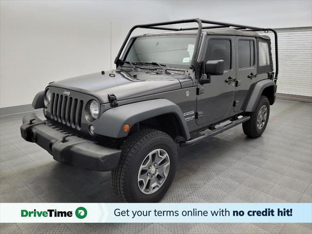 used 2017 Jeep Wrangler Unlimited car, priced at $22,595