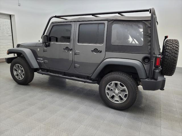 used 2017 Jeep Wrangler Unlimited car, priced at $22,595