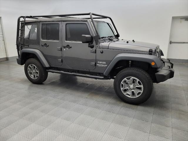 used 2017 Jeep Wrangler Unlimited car, priced at $22,595