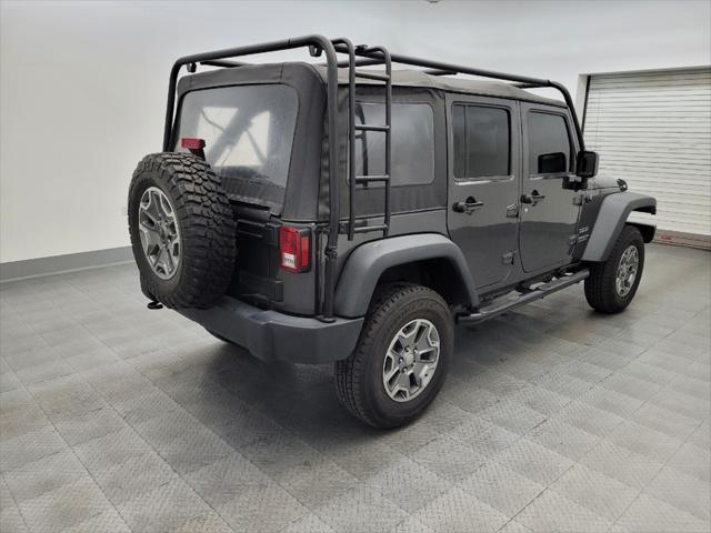 used 2017 Jeep Wrangler Unlimited car, priced at $22,595