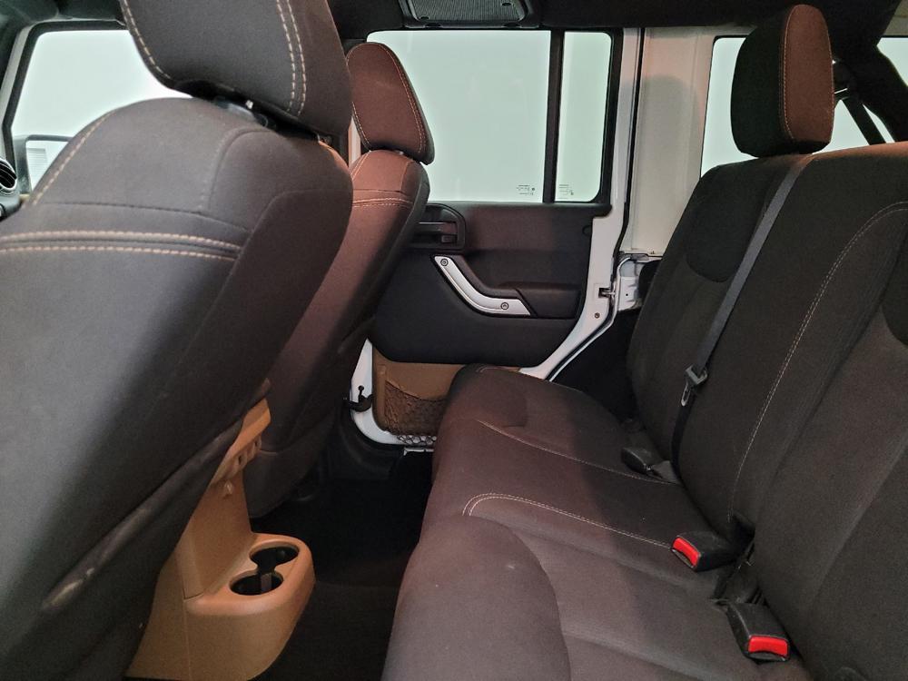 used 2015 Jeep Wrangler Unlimited car, priced at $18,295