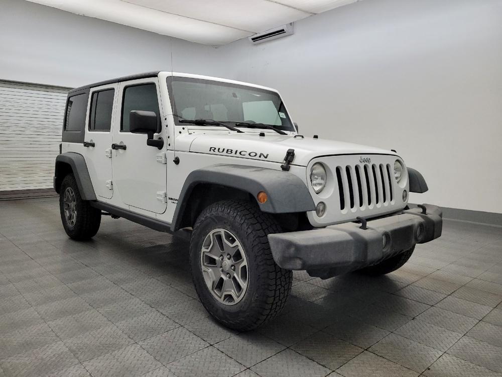 used 2015 Jeep Wrangler Unlimited car, priced at $18,295