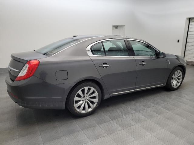 used 2015 Lincoln MKS car, priced at $16,195