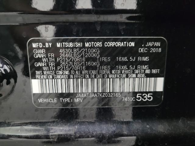 used 2019 Mitsubishi Eclipse Cross car, priced at $14,495
