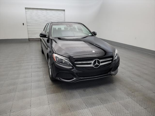 used 2017 Mercedes-Benz C-Class car, priced at $23,595