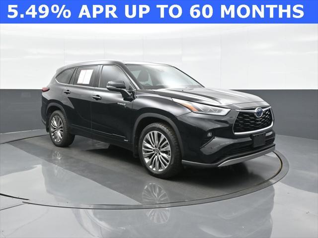 used 2021 Toyota Highlander Hybrid car, priced at $44,969