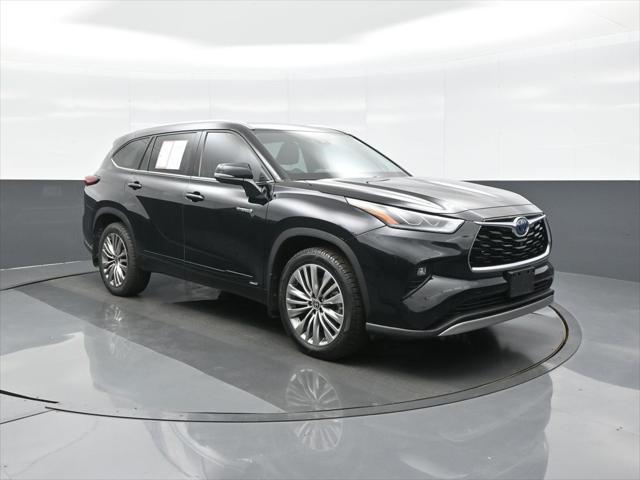 used 2021 Toyota Highlander Hybrid car, priced at $44,969