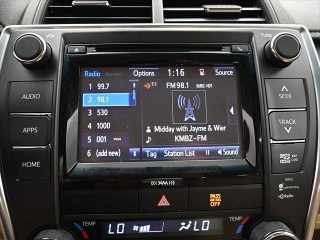 used 2016 Toyota Camry car, priced at $20,000