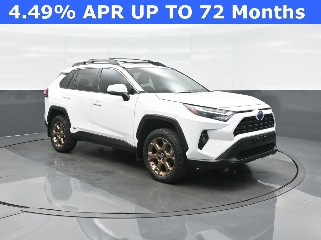 used 2023 Toyota RAV4 Hybrid car, priced at $35,000