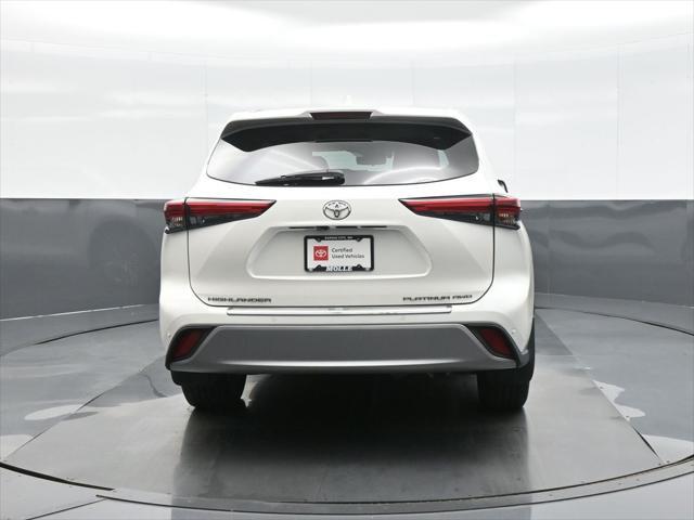 used 2021 Toyota Highlander car, priced at $38,496