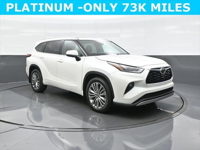 used 2021 Toyota Highlander car, priced at $38,496