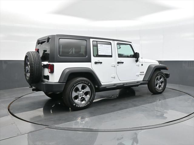 used 2017 Jeep Wrangler Unlimited car, priced at $22,366