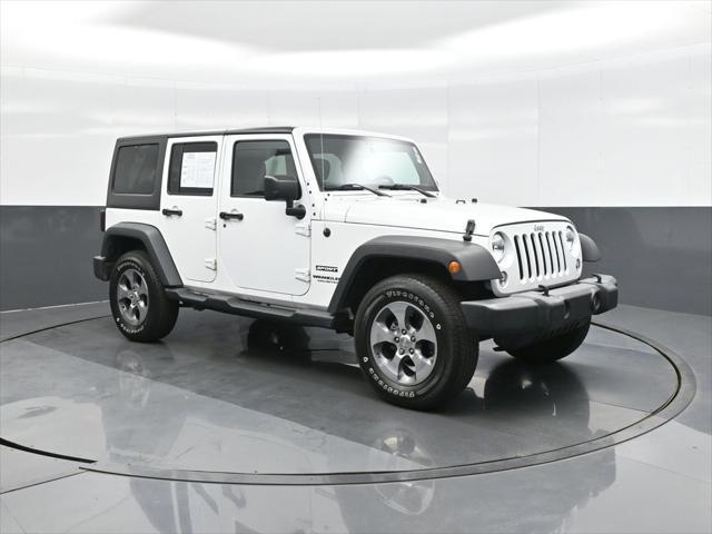 used 2017 Jeep Wrangler Unlimited car, priced at $22,366