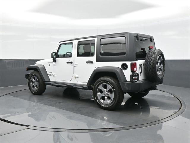 used 2017 Jeep Wrangler Unlimited car, priced at $22,366