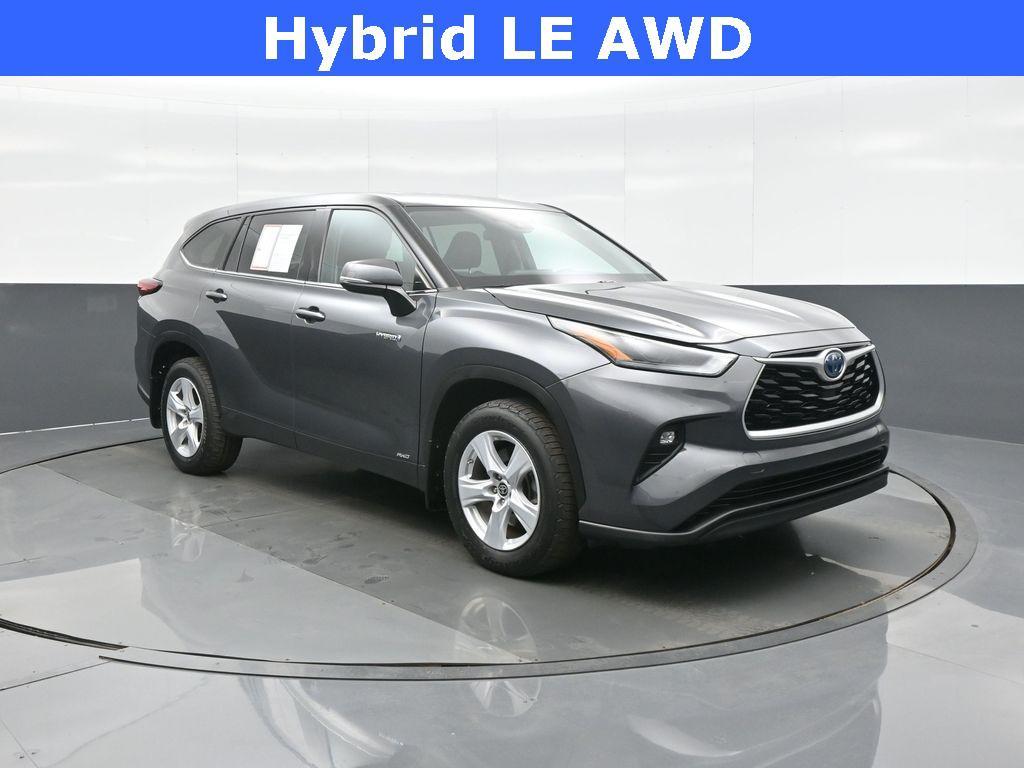 used 2021 Toyota Highlander Hybrid car, priced at $28,607