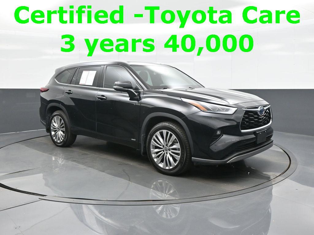 used 2022 Toyota Highlander Hybrid car, priced at $44,881