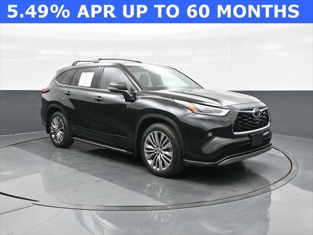 used 2022 Toyota Highlander car, priced at $46,875
