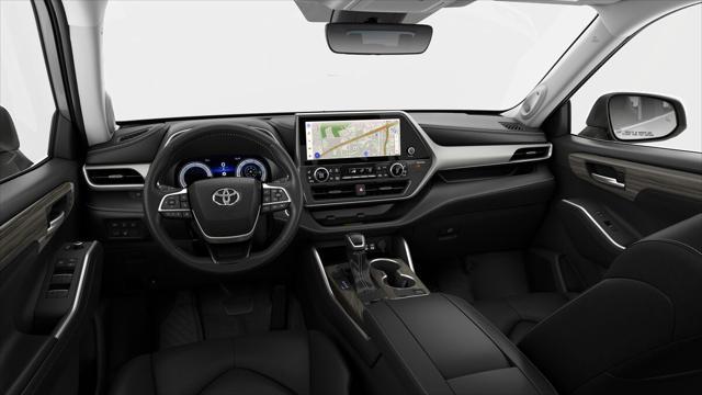 new 2025 Toyota Highlander Hybrid car, priced at $54,527