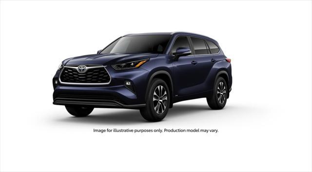 new 2025 Toyota Highlander Hybrid car, priced at $47,470