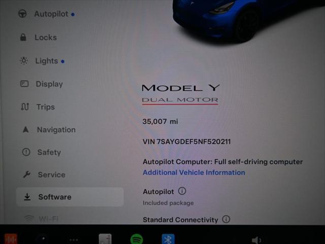 used 2022 Tesla Model Y car, priced at $32,993